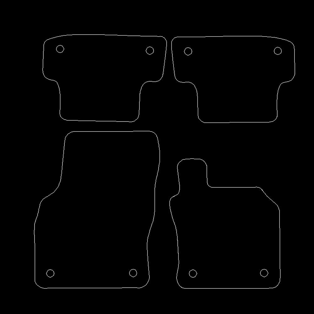 AudiA32012to2020&S3Hatchback3drFloorMats