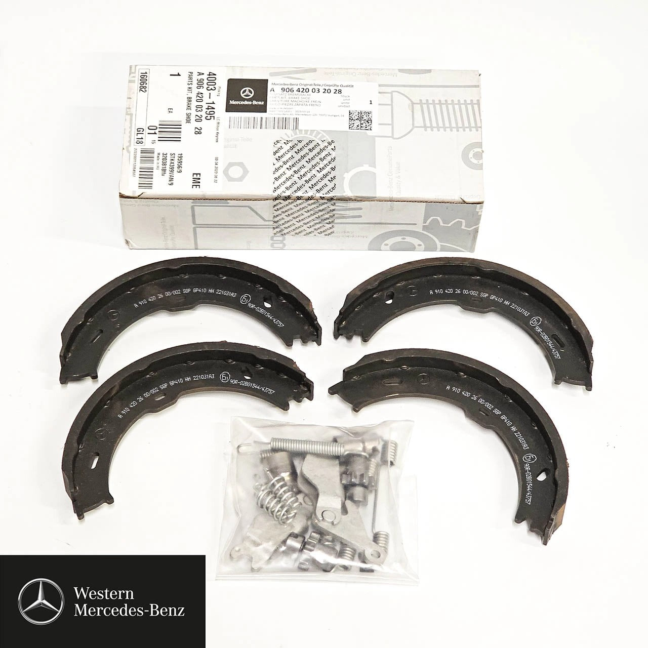 BrakeShoeKitForSprinterA906420032028