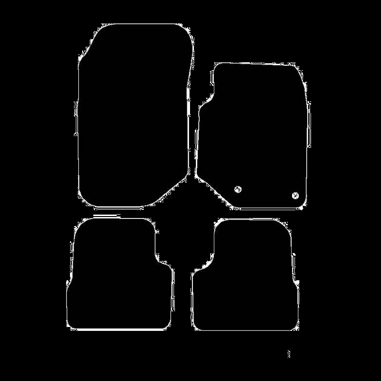 CitroenDS32019toCurrentCrossbacknotE-tenseFloorMats