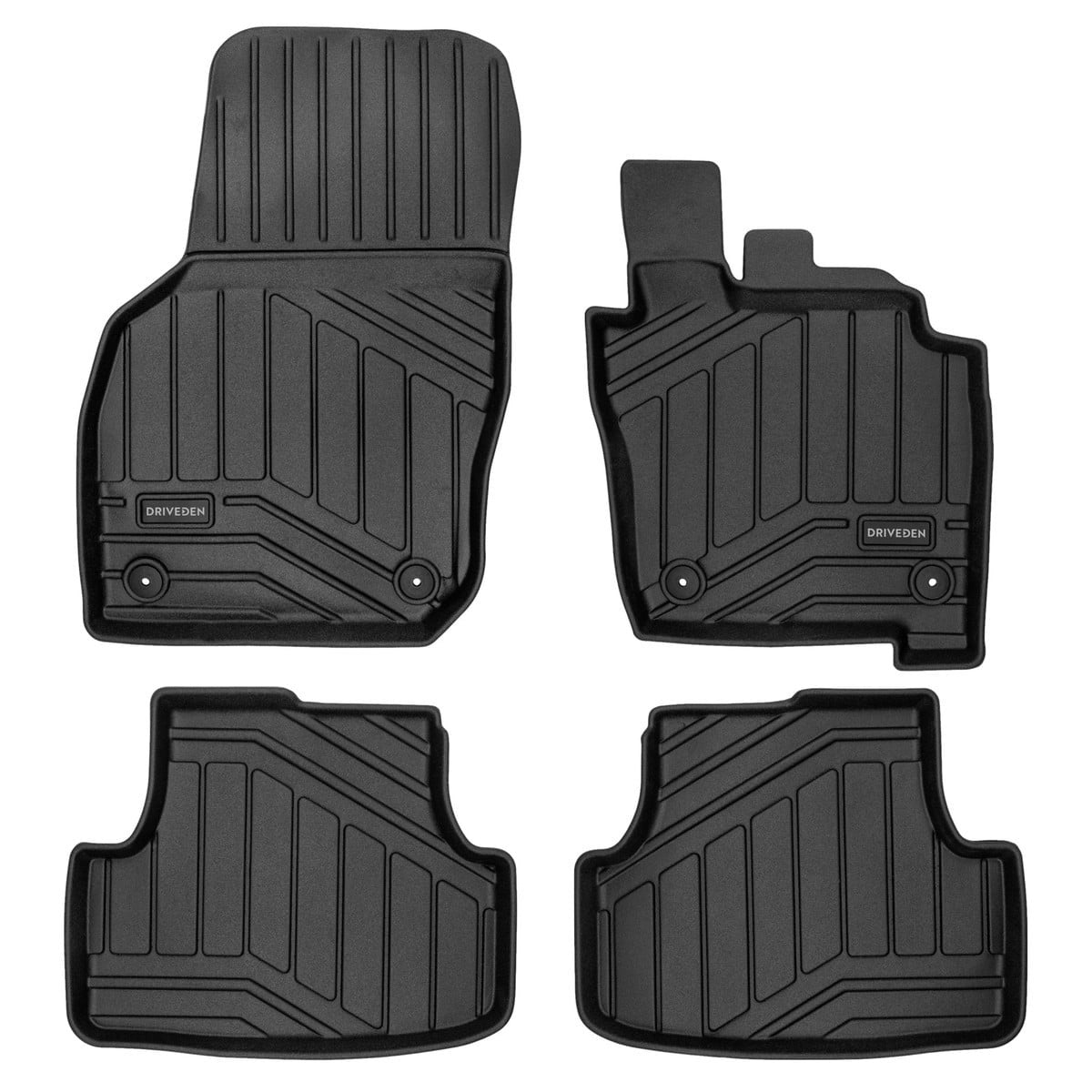DriveDenCustom-FitRubberCarMatstofitVolkswagenGolfHatchbackMk.8(MHEV)2020-2026