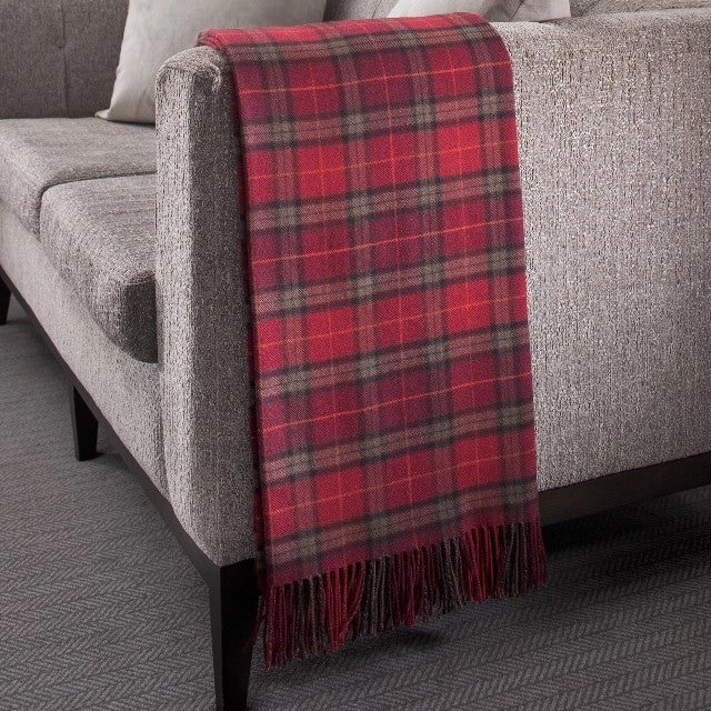DuartTartanLambswoolThrow