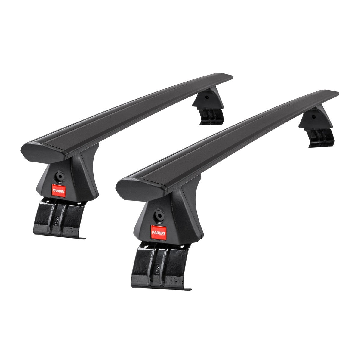 FabbriVivaBlackAluminiumRoofBarstofitFordS-Max(Facelift)2015-2023(NoRoofRails)