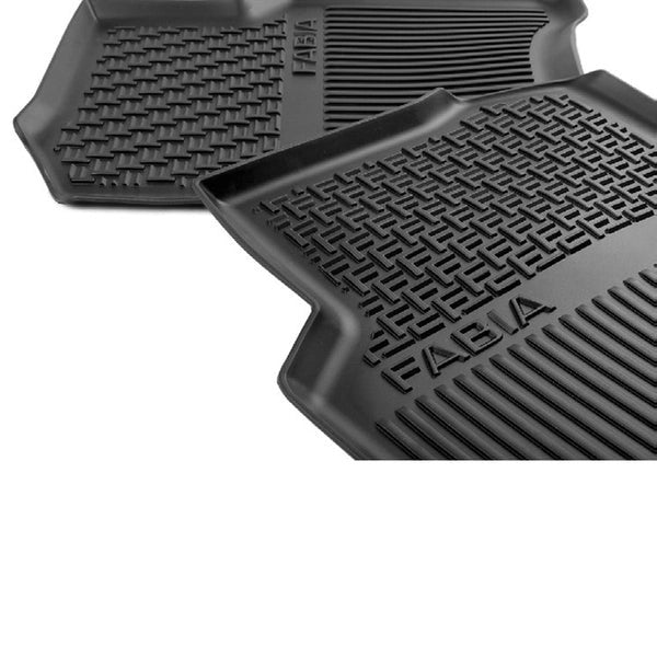 Fabia2018-2021RearRubberMats