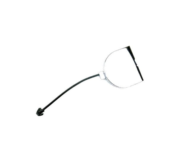 Fiat500RearBumperTowingEyeCover,Chrome
