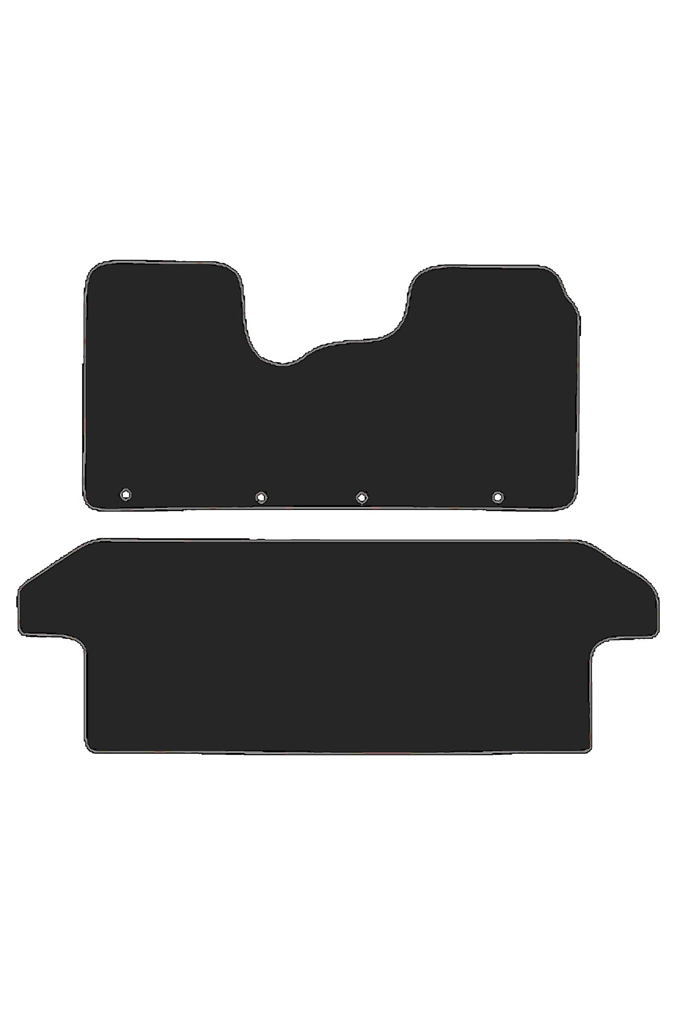 FitsNissanNV3002016-2022CrewCabRubberMats