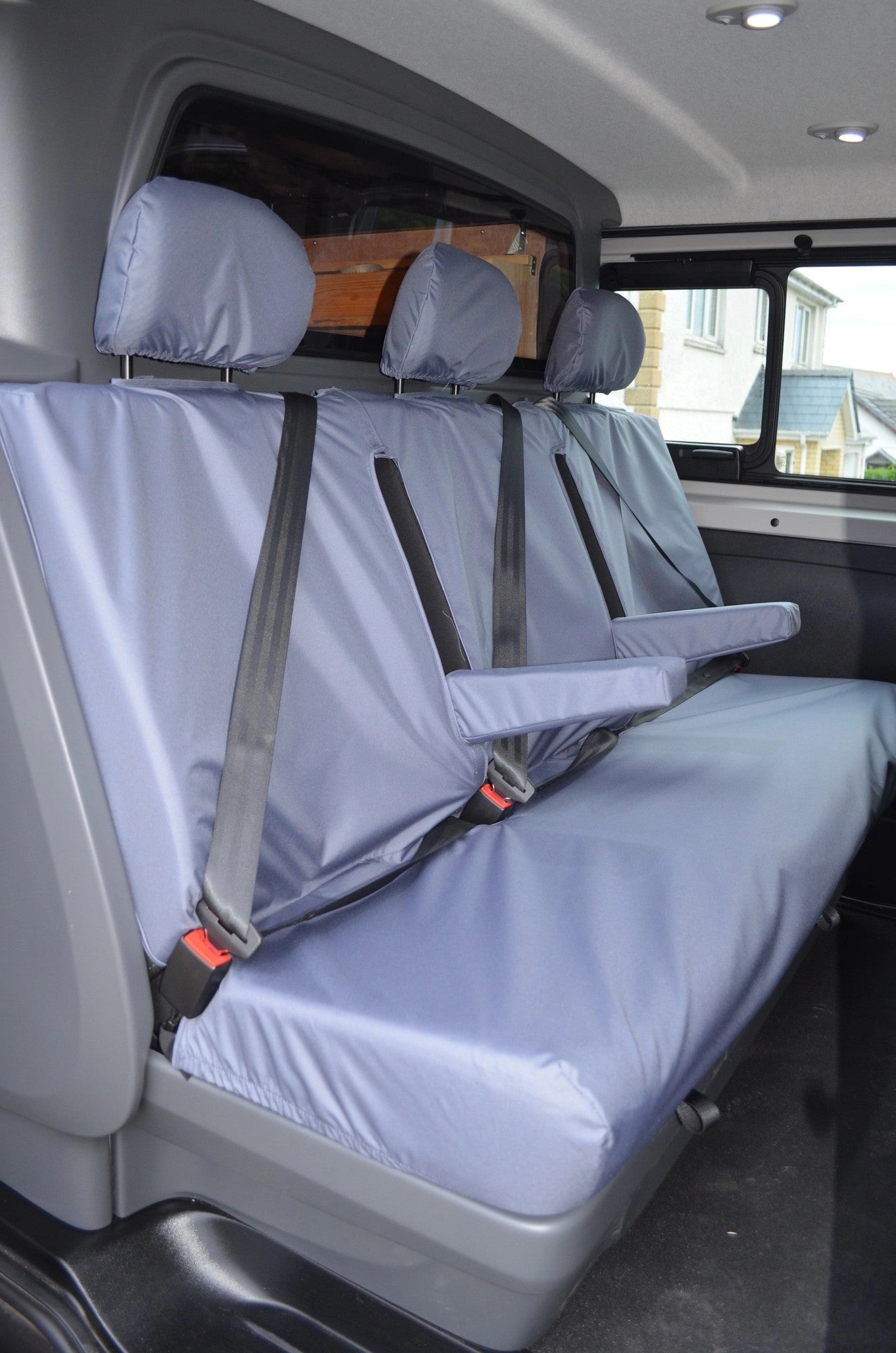 FitsNissanPrimastarCrewCab2022+RearSeatCovers