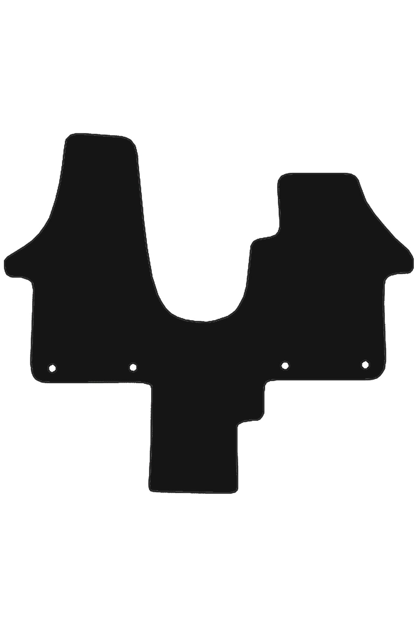 FitsVWVolkswagenT52003-2015FrontRubberMats