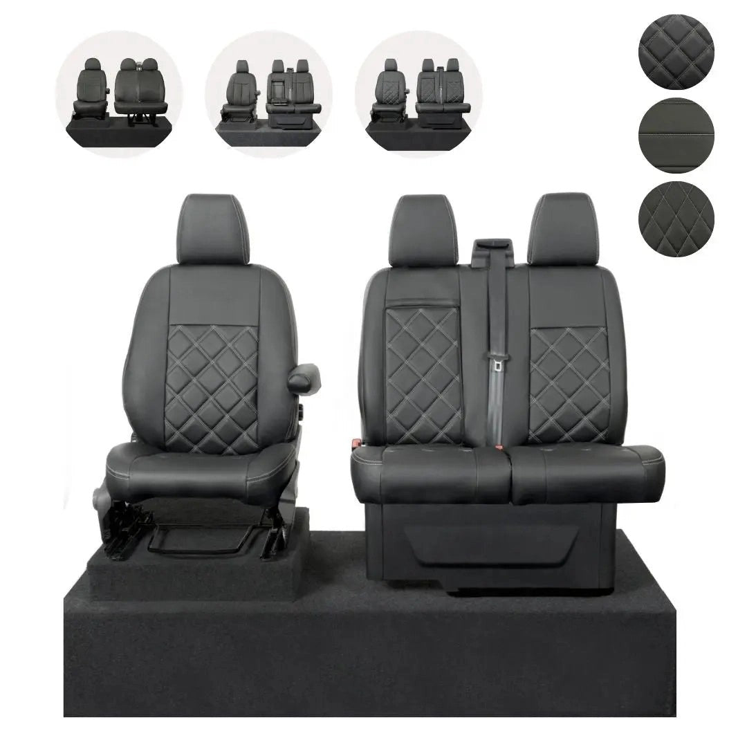 FordTransitVanSeatCoversTailoredLeatherette
