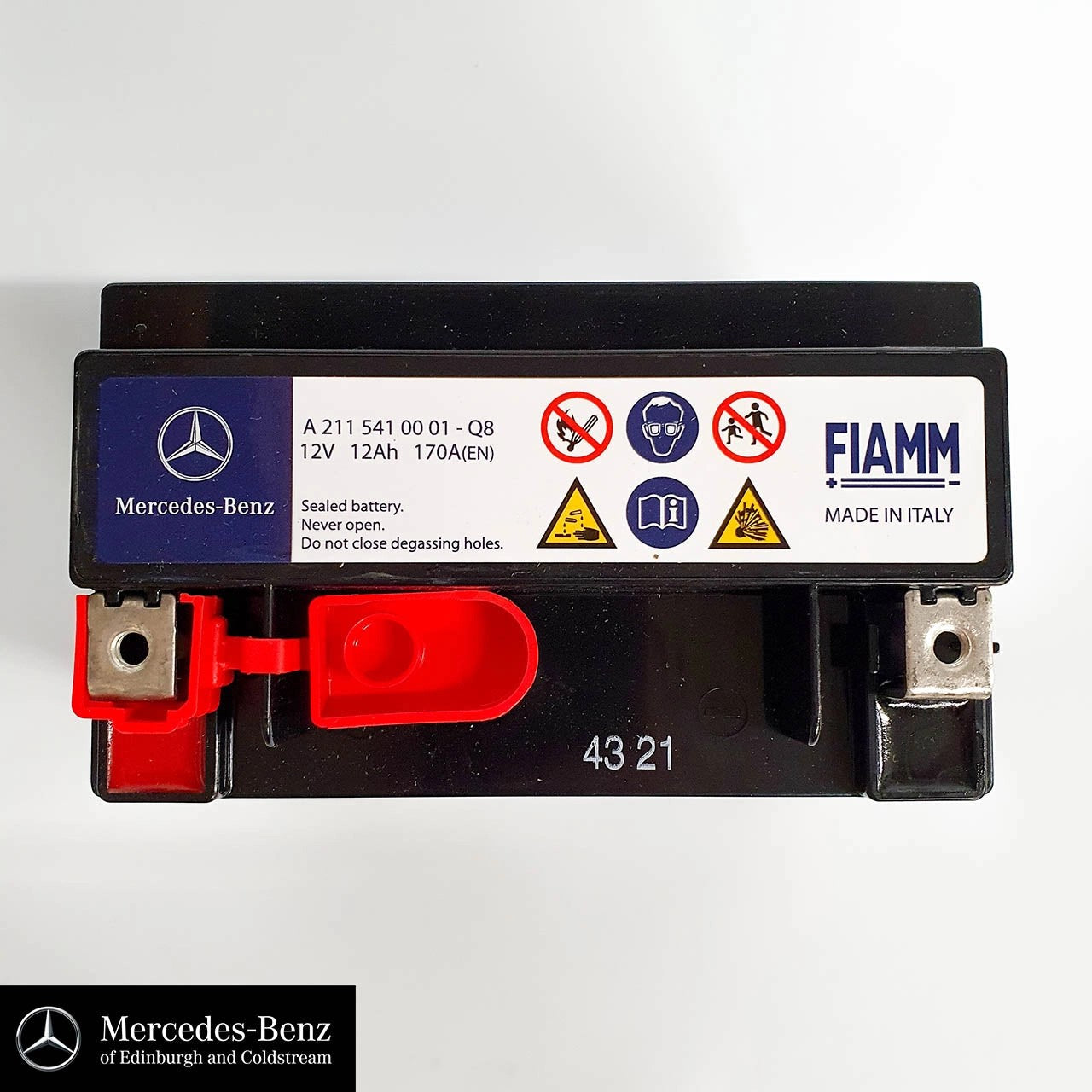 GenuineMercedes-BenzAuxiliaryBattery,ElectricalSystemBattery12V12AH