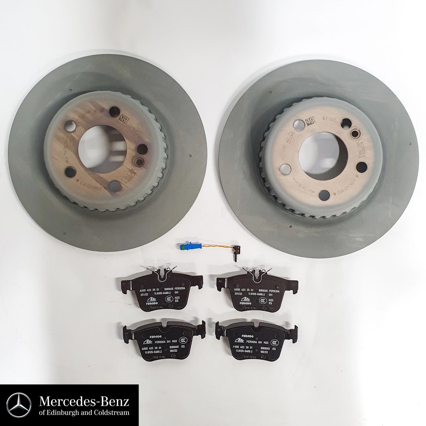 GenuineMercedes-BenzBrakeDiscs,Pads&WearSensorREARCClass205