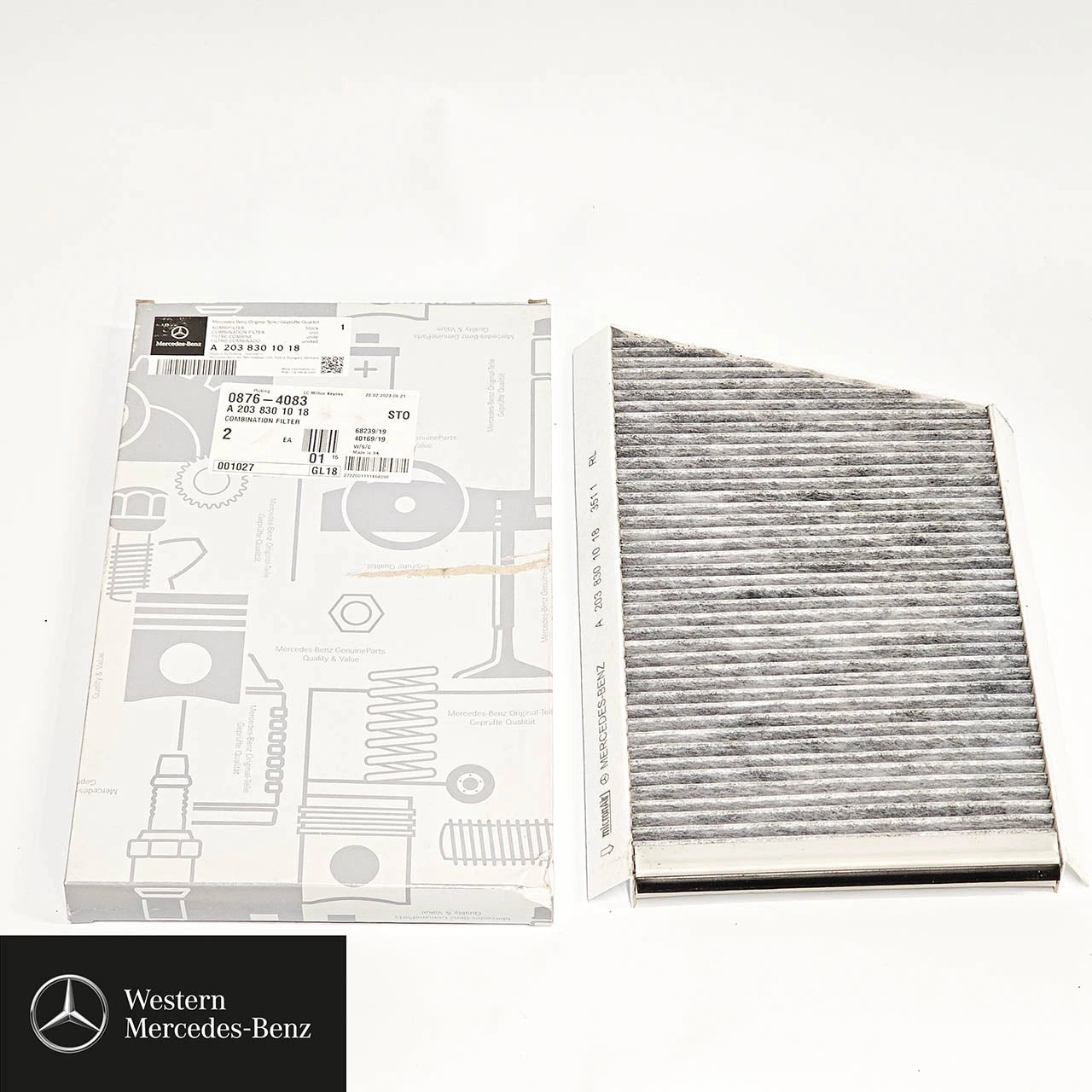 GenuineMercedes-BenzCabinPollen,CombinationFilterA2038301018