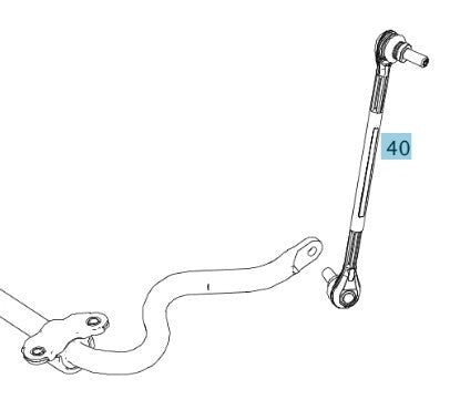 GenuineMercedes-BenzFrontAnti-RollBarLinkRod-W204Chassis