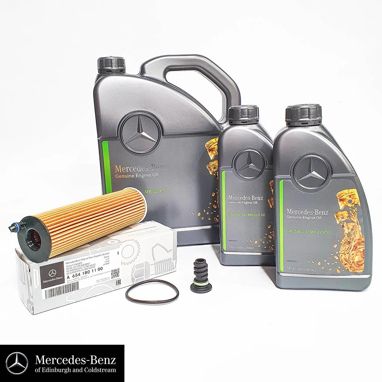 GenuineMercedes-BenzServiceKitCDIDieselOM654Engine-Oil&Filter