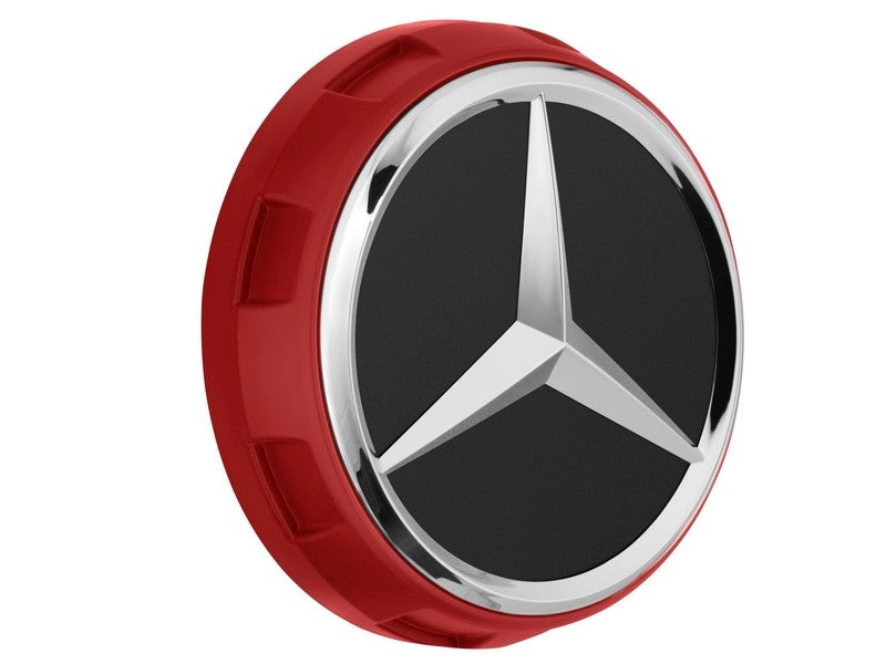 GenuineMercedes-BenzWheelTrimCover-AMGHubCap,Red