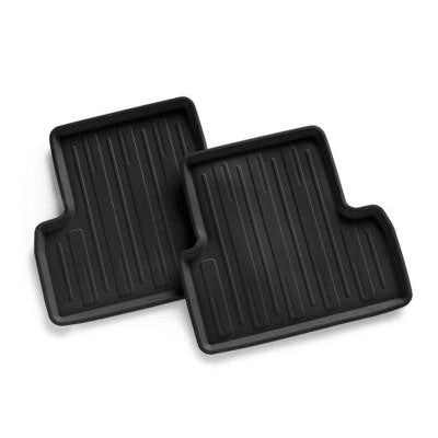 HondaAccordLippedRubberMats,Rear-Black