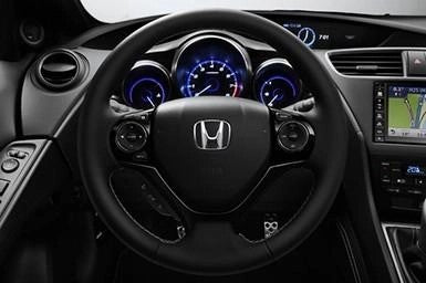 HondaCivicSteeringWheelDecoration(ShinyBlack)