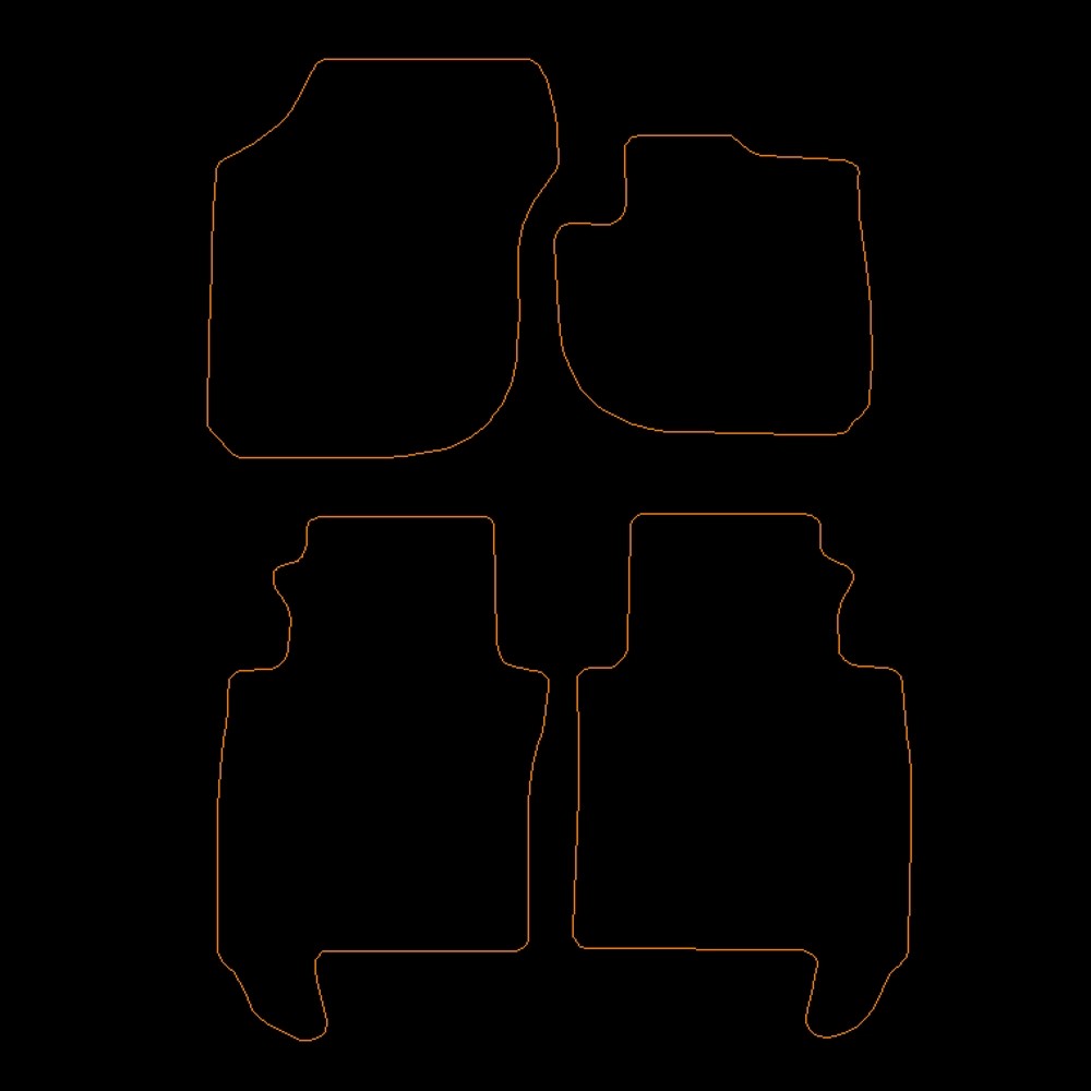 HondaHR-V2020toCurrentE:HEVnoclipversionFloorMats