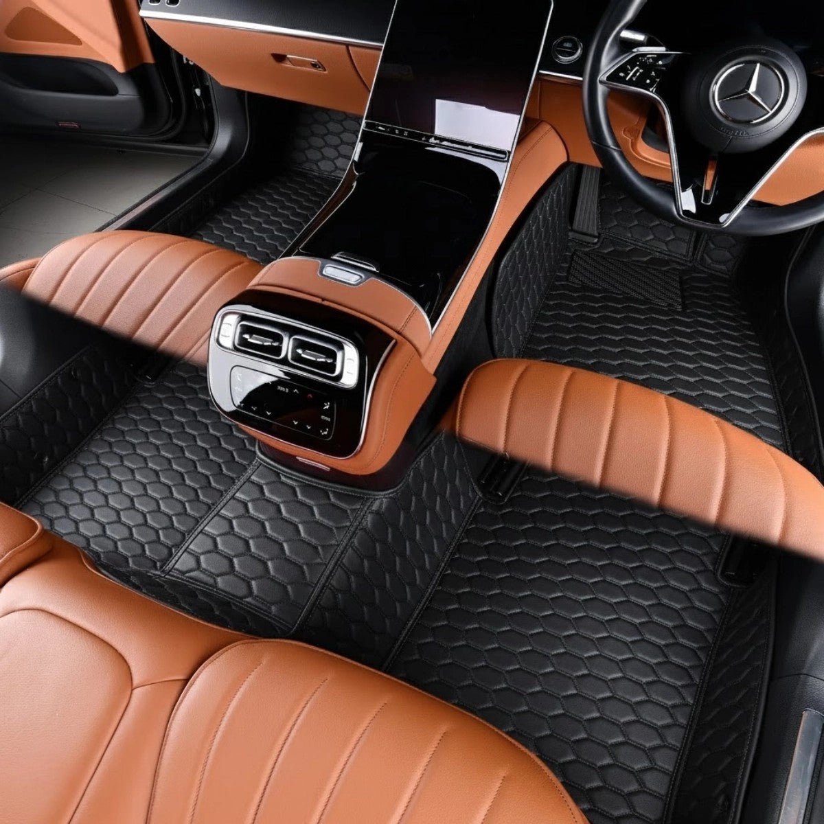HoneycombCustomCarFloorMats