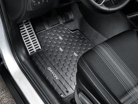 HyundaiFloorMats,AllWeather,WithGreyAccent-BAYON