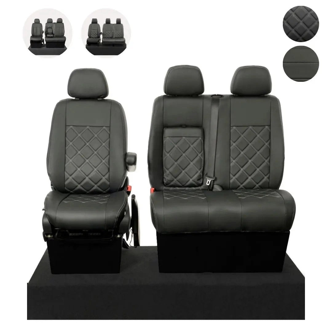 MercedesSprinterVanSeatCoversTailoredLeatherette
