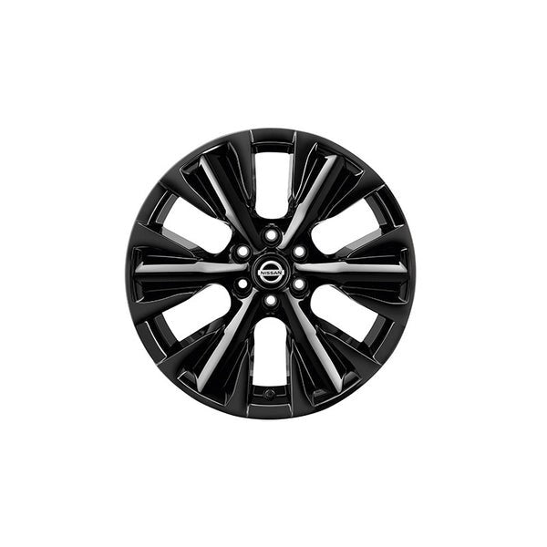 NissanAlloyWheel18"DimondCutBlack-Navara"