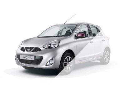 NissanMicra(K13K)BlackPurpleMirrorCovers2013-2016