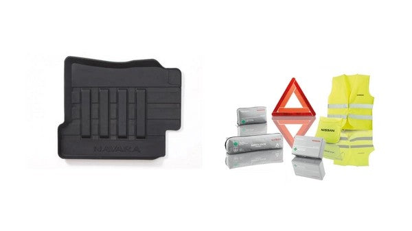 NissanNavaraD23-DeliveryPack(RubberMats/SafteyPack)