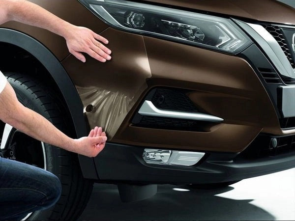 NissanQashqai(J11B)FrontBumperAnti-ScratchProtectionFilmw/osensorhole