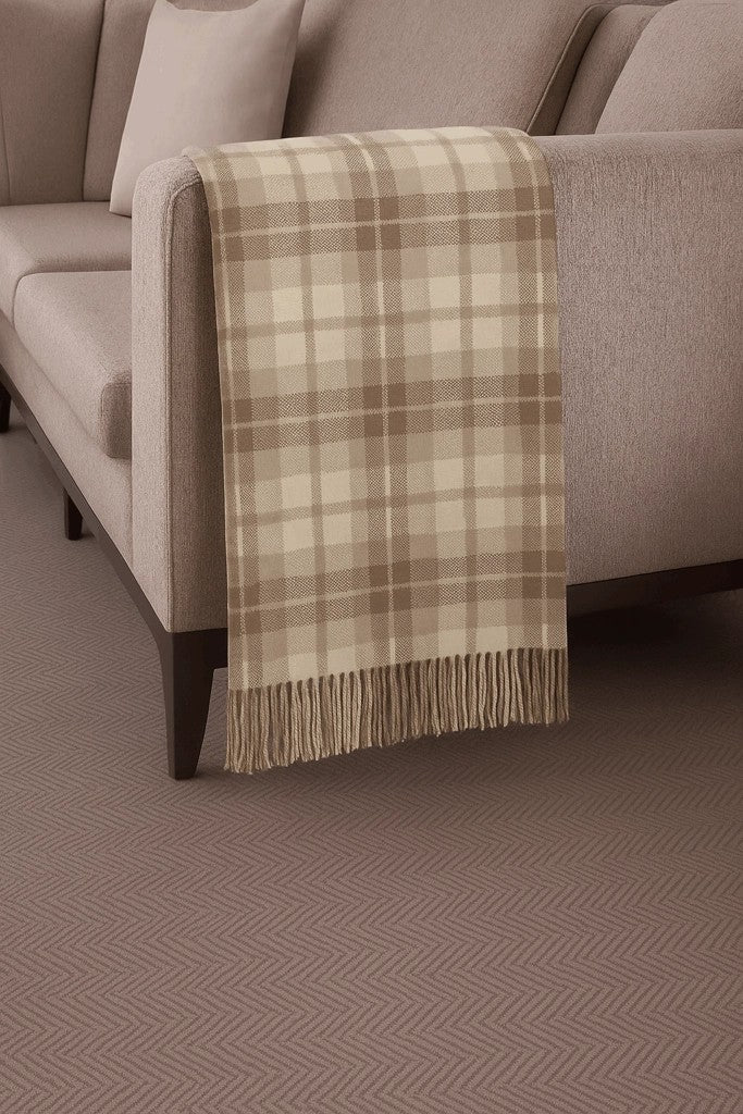 OakmoreTartanLambswoolThrow