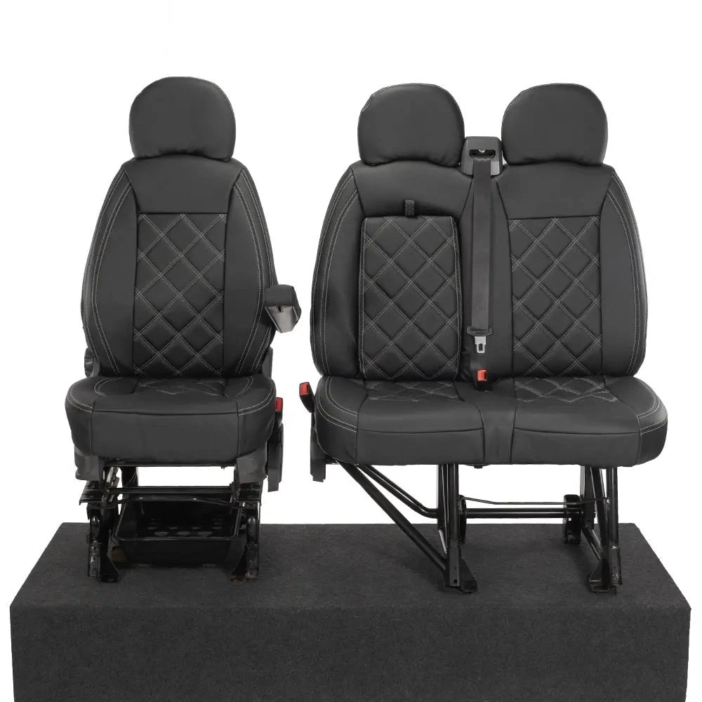PeugeotBoxerSeatCoversTailoredLeatherette