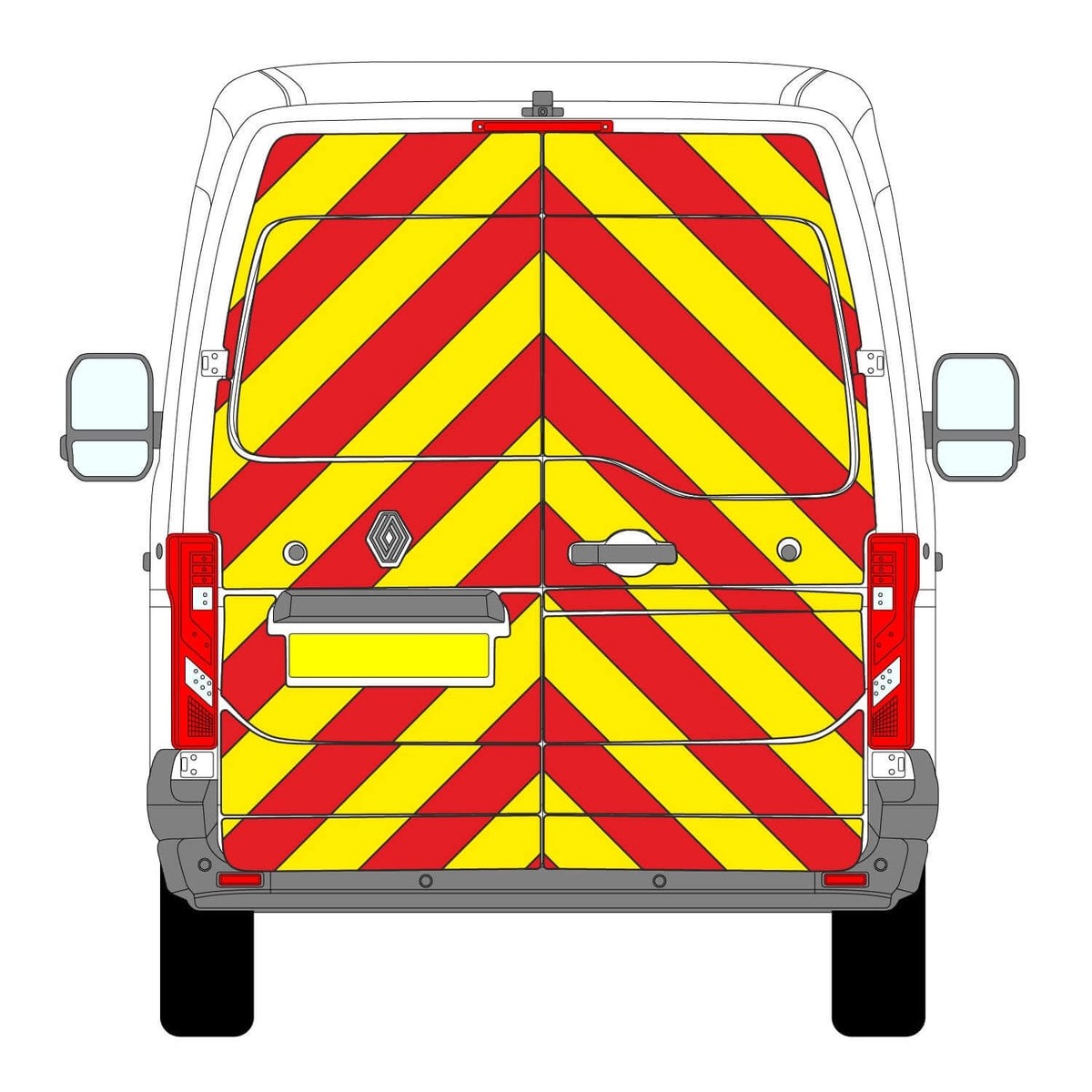RenaultMasterHighRoofChevronKit(2025-Current)