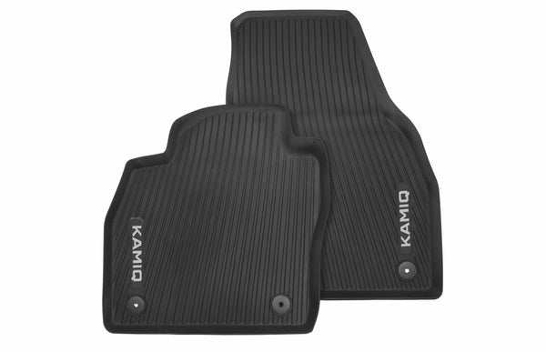 SKODAAll-weatherinteriormatsblack-frontforKAMIQ