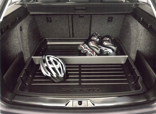 SKODAALUpartitionfortheplastictray