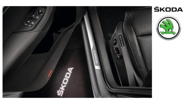 SKODADecorativedoorsillcoversforKaroq