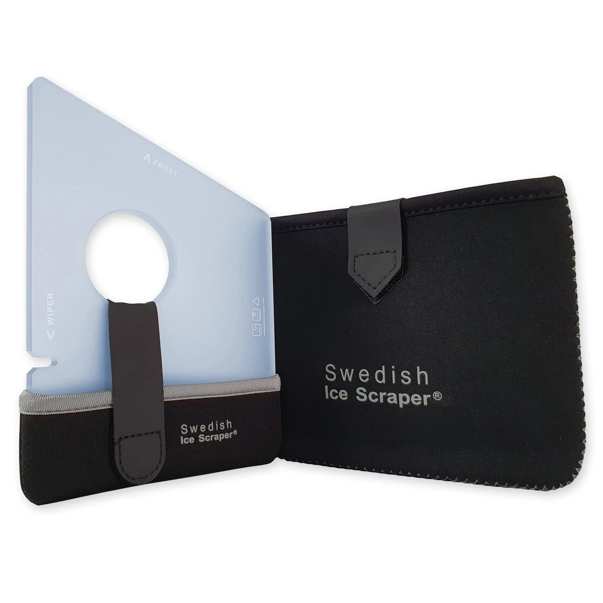 SwedishIceScraper6mmIceBluewithNeopreneHolderandSleeve