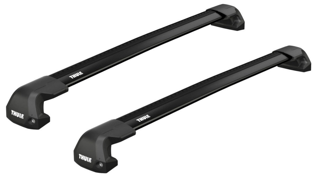 ThuleRoofRackforBMW3-Series4-drSaloon,2012-2018-FixedPoints(WingBarEdgeBars-Black)