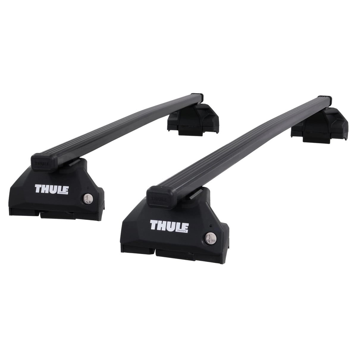 ThuleSquareBarEvoSteelRoofBarstofitAudiQ7Mk.22015-2026(ClosedRoofRailswithFixedPoints)