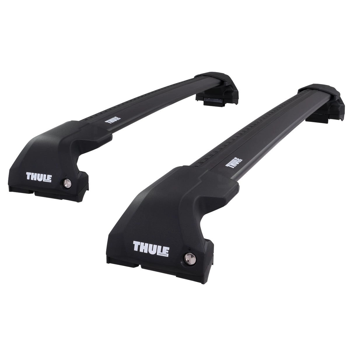 ThuleWingBarEdgeBlackAluminiumRoofBarstofitMercedesEQSSUV(X296)2022-2026(FixedPointRoof)