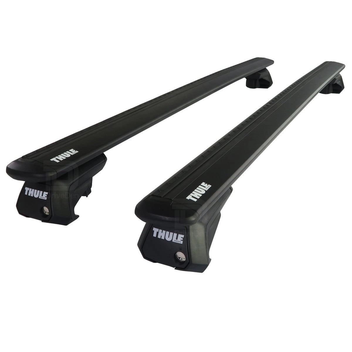 ThuleWingBarEvoBlackAluminiumRoofBarstofitSkodaKodiaqMk.12017-2024(OpenRoofRails)