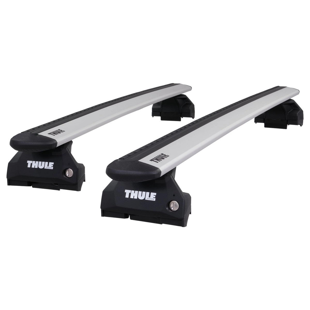 ThuleWingBarEvoSilverAluminiumRoofBarstofitHondaCR-VMk.42012-2018(ClosedRoofRailswithFixedPoints)