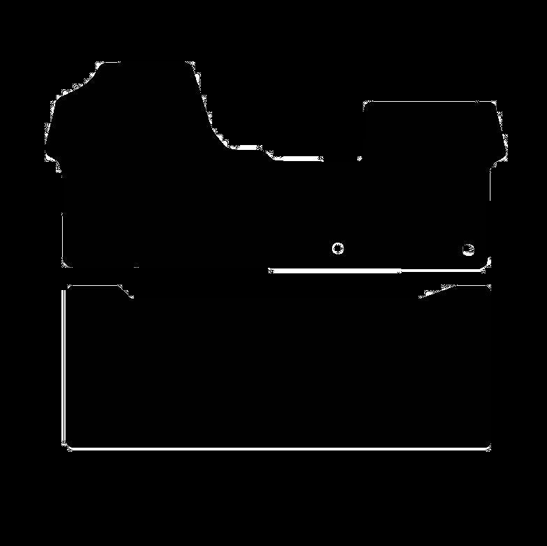 ToyotaProace2016to2022DoubleCabvanFloorMats