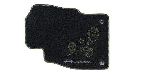 VauxhallADAM-FootwellFloorMats-CarpetVelour-Black/Paisley