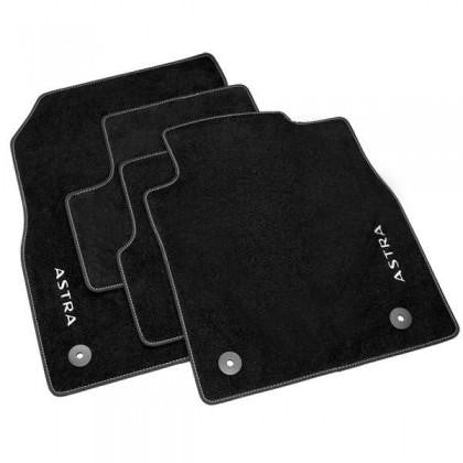 VauxhallAstraJ-FootwellTailoredFloorMats-CarpetVelour-Black