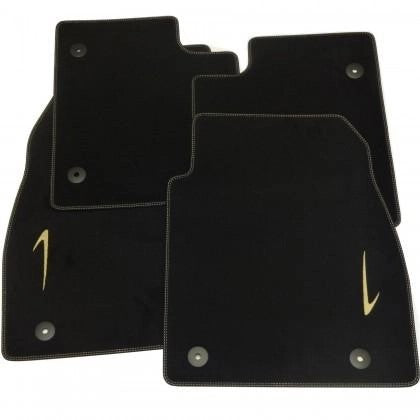 VauxhallInsigniaA-VelourCarpetFootwellFloorMats"Checkmark""Black"