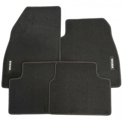 VauxhallInsigniaACarpetFootwellMatsTailoredFittedBlackSetof4