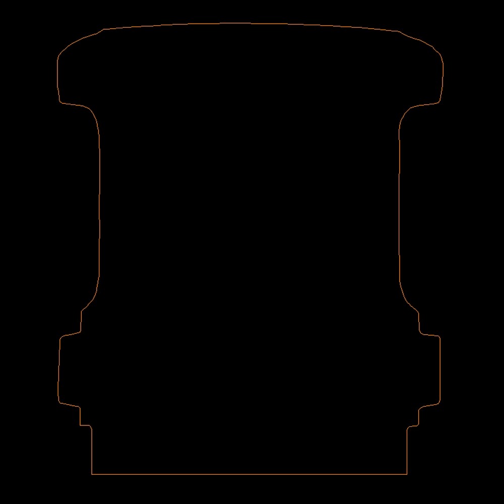 VolkswagenTransporter2019toCurrentT6.1KombiLWBVanRearLoadMat(issuppliedin2piecesduetolength)FloorMats