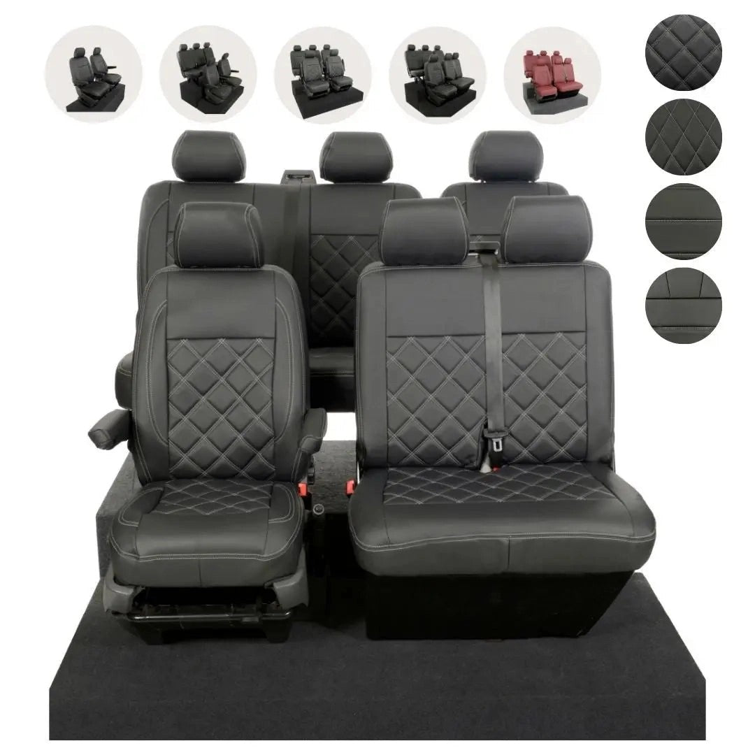 VWT5/T5.1KombiSeatCoversTailoredLeatherette(2003-2015)