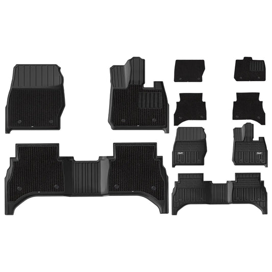 3WDoubleLayerCarMatsforLandRoverNewRangeRoverWithCarpets2022-2025