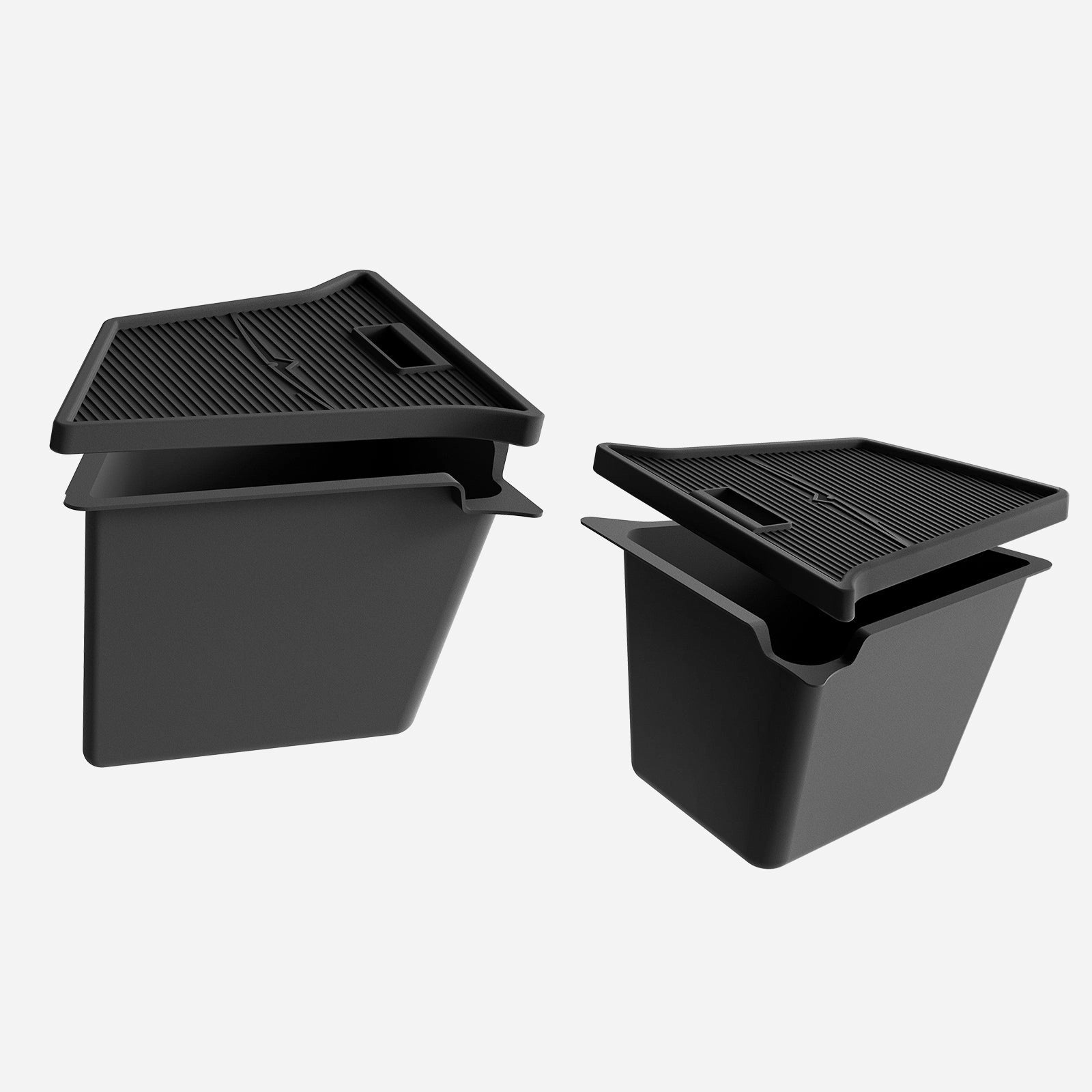 3WTrunkOrganizerRearTrunkStorageBinsSideBoxInterioraccessoriescompatiblewithTeslaModelY(ForVINStartingwithLRW)