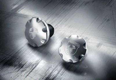 Abarth500/595AluminiumFillerCapSet-Oil&Fuel